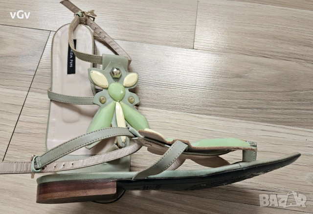 Дамски сандали  Patrizia Pepe - 36, снимка 6 - Сандали - 54165354