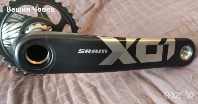 Карбонови курбели 170mm. SRAM X01 32T , снимка 2 - Части за велосипеди - 48251572