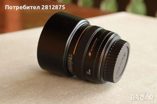 Обектив Canon EF 50mm 1:1.4 ultrasonic, снимка 2 - Обективи и филтри - 46367985