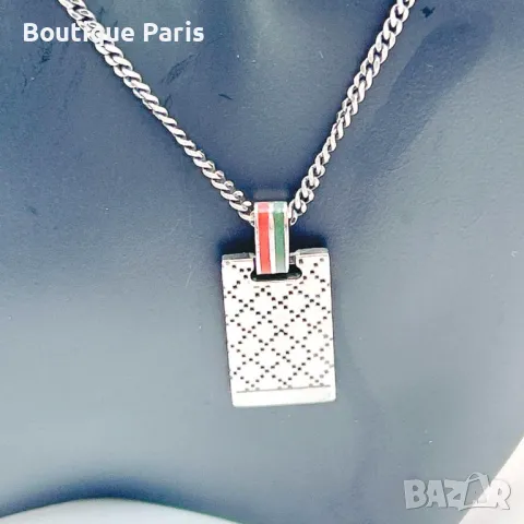 Gucci оригинално колие медальон