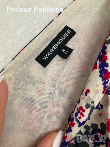 Рокля на Warehouse, 44 размер, снимка 4 - Рокли - 50896977