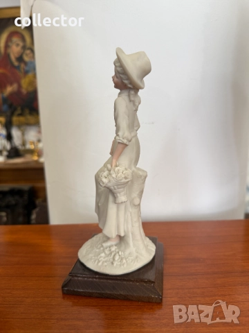 Френска женска фигура на момиче - Auro Belcari. №7384, снимка 6 - Колекции - 51880753