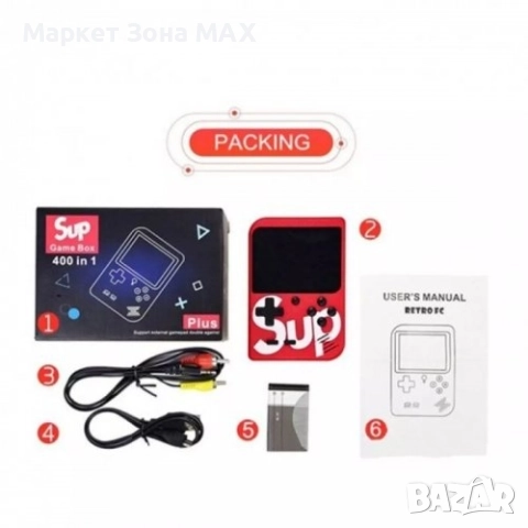 Видео игра - 400 в 1 - преносима, снимка 5 - Други игри и конзоли - 48758538