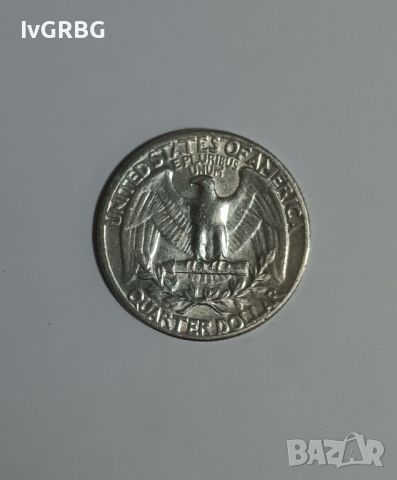 1/4 долар САЩ 25 цента Америка , Четвърт долар Сребърна монета Втората световна , снимка 5 - Нумизматика и бонистика - 45390511