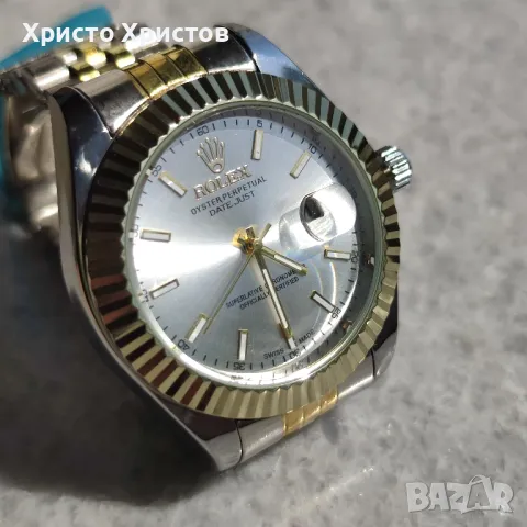 Мъжки луксозен часовник Rolex Oyster Perpetual Datejust , снимка 2 - Мъжки - 46944057