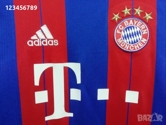 Bayern Munich Robben Adidas оригинална тениска фланелка Байерн Мюнхен Робен , снимка 4 - Тениски - 53445909