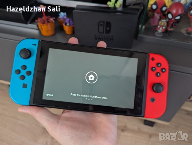 Nintendo Switch + 4 игри + кейс + доп. контролери, снимка 7 - Nintendo конзоли - 52874232
