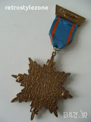 № 7704 стар нагръден знак , снимка 4 - Други ценни предмети - 47388097