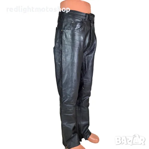 4937 – Мъжки кожен панталон – Размер 52 – 💵 80 лв, снимка 2 - Аксесоари и консумативи - 50441641