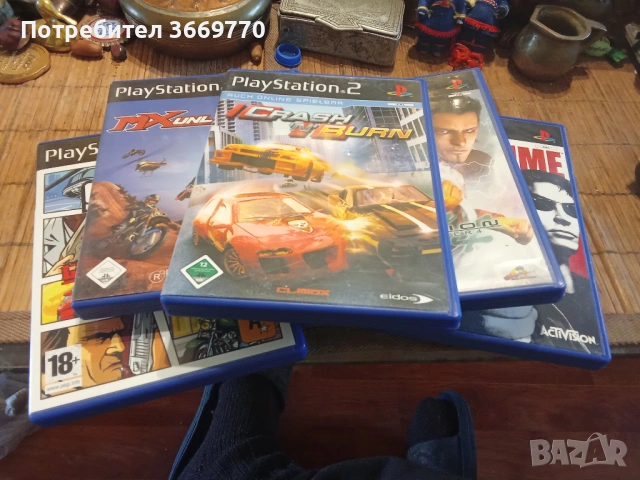 Лот от 5 DVD PlayStation 2