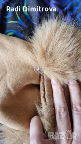 Преходно палтенце със сваляеми пухчета , снимка 4 - Якета - 53902673