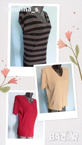 Три различни броя / Дамска блуза тип туника или тениска 