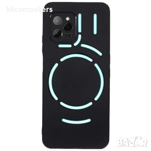 Гъвкав TPU Калъф + Скрийн Протектор за Unihertz Luna – Прозрачен / Черен