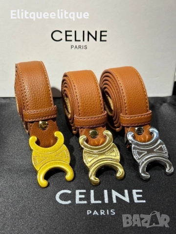 колани от естествена кожа в кутия celine, снимка 8 - Колани - 52185443