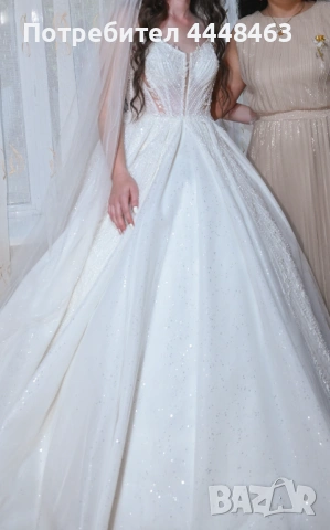 Булчинска рокля , снимка 2 - Рокли - 53507457