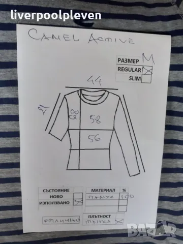 👉Camel Active Original М, снимка 6 - Тениски - 50172116