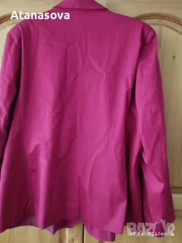 Продавам макси червено сако от висококачествен памук , снимка 6 - Сака - 49769510