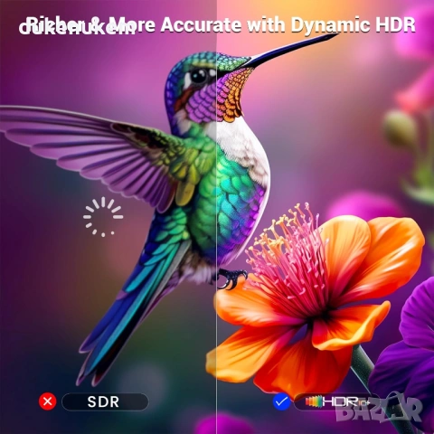 HDMI 2.1 кабел 48Gbps – 1 м, 8K/4K 240Hz, Ultra High Speed, снимка 5 - Кабели и адаптери - 53172391