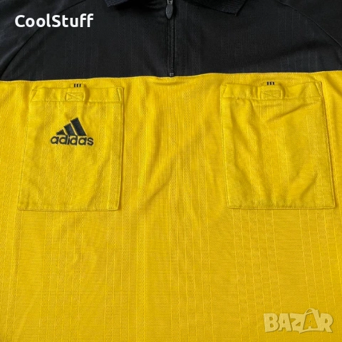 Футболна Съдийска Тениска Adidas Vintage Размер L, снимка 2 - Футбол - 54098651