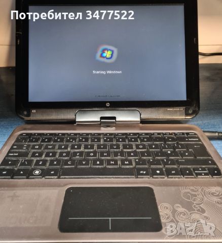 лаптоп HP Touch Smart tm2 Intel Core i3-330U, 4GB, HDD 320GB, 12.1", снимка 6 - Лаптопи за дома - 45117564