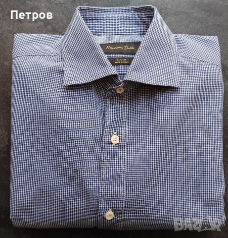 Мъжка риза марка Massimo Dutti (slim fit)
