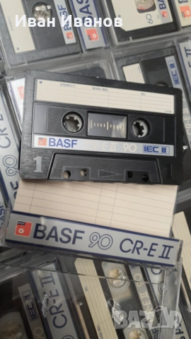 BASF Chromdioxid II аудиокасети като нови в оригинални кашончета, снимка 3 - Аудио касети - 35381848