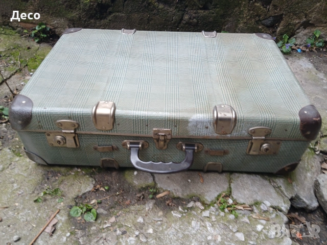 Стар куфар със обков за декорация, снимка 4 - Други ценни предмети - 54015457