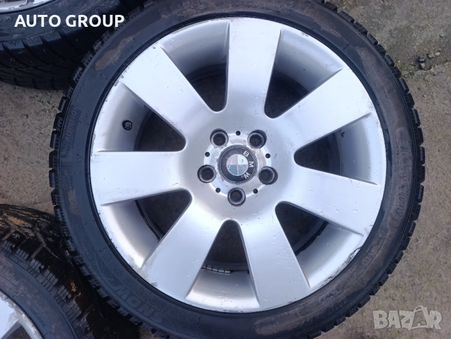 Джанти с гуми 18" - 5х120 ЕТ20 БМВ Е60/ BMW E61, снимка 4 - Гуми и джанти - 53752063