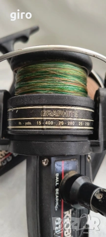 Два броя големи мощни макари Ryobi GB5, снимка 12 - Макари - 53875720