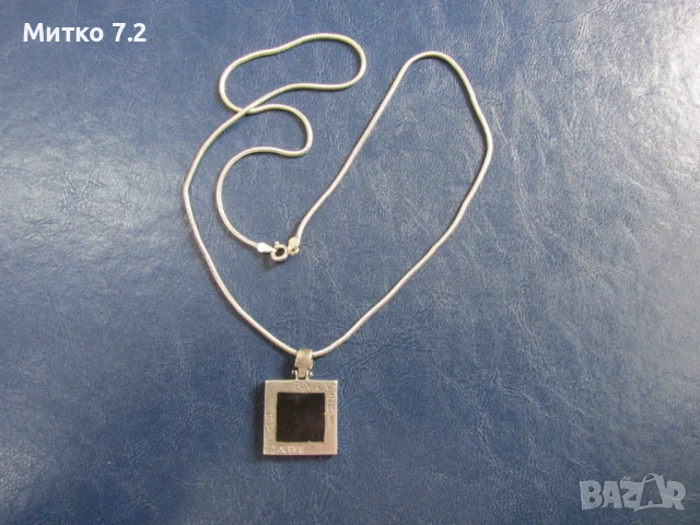 сребърен медальон - 14, снимка 2 - Колиета, медальони, синджири - 50545160