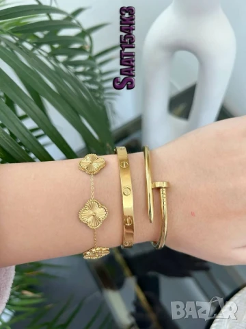 висококачествени гривни от стомана cartier , снимка 3 - Гривни - 51270692