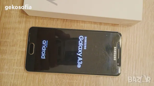 Супер запазен Samsung Galaxy A3 Gold / като НОВ /, снимка 7 - Samsung - 49934611