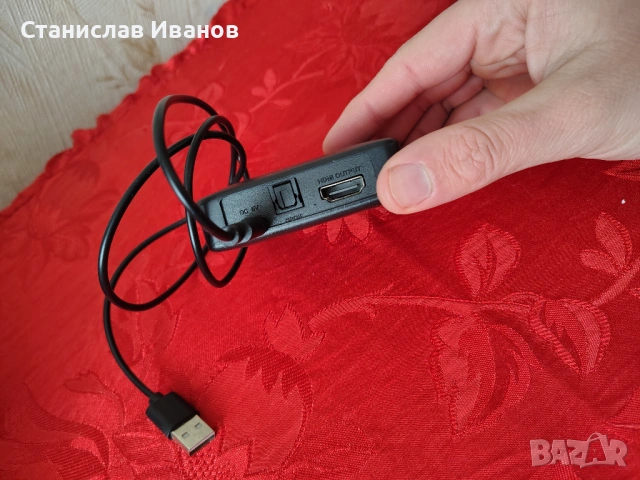 Продавам HDMI-compatible Audio Extractor 4K X 2K HDMI to HDMI Optical TOSLINK SPDIF + 3.5mm , снимка 3 - Друга електроника - 53836493