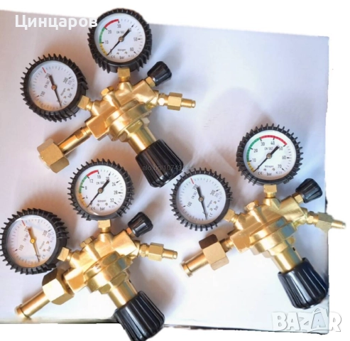 АЗОТ редуцир-вентили 16bar; 30bar; 50bar, накрайник клима 