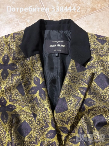 Сако River Island, снимка 2 - Сака - 52043136