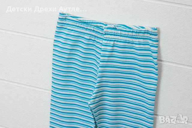 Цветни раирани памучни клинове за момичета – размери 92-128, снимка 8 - Детски клинове - 51935204