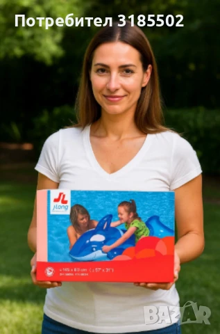 Надуваем кит, забавление и комфорт във водата, снимка 5 - Надуваеми играчки - 50928120