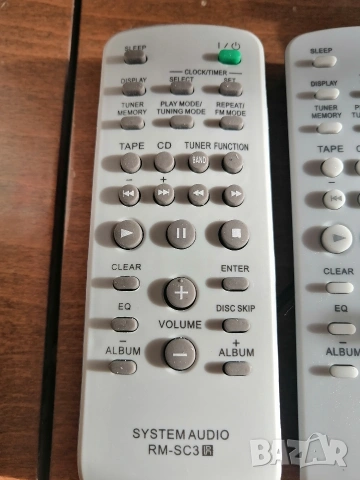 Дистанционно управление RM-SC3 за аудиосистема SONY, снимка 3 - Аудиосистеми - 54219164