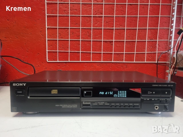 CD SONY CDP- 391, снимка 2 - Ресийвъри, усилватели, смесителни пултове - 53993322
