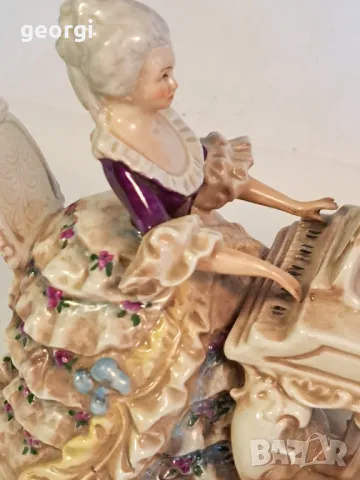 немска порцеланова фигура ГДР, снимка 5 - Колекции - 49773340