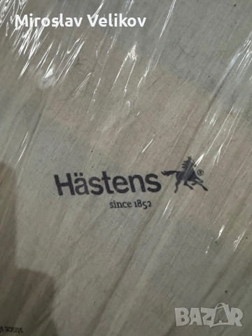 Спалня Hästens 220/220/45 в перфектно състояние , снимка 4 - Спални и легла - 53471086