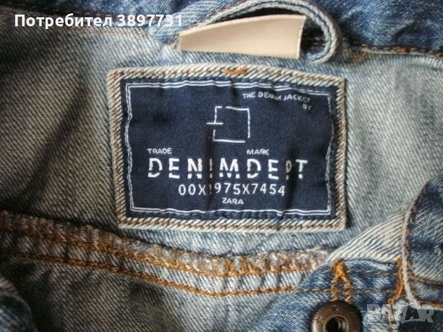 Дънков елек без ръкав - оригинален Denim Jeans, снимка 8 - Детски якета и елеци - 45658891