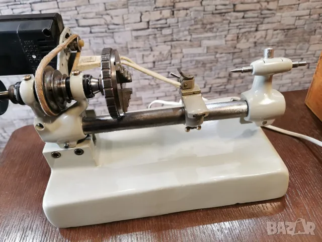 часовникарски струг BERGEON- 1766-A LATHE 8mm , снимка 10 - Антикварни и старинни предмети - 49274273