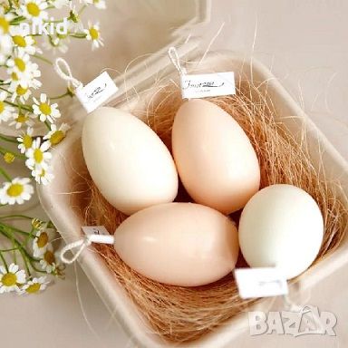 голямо 3D яйце силиконов молд форма калъп шоколад гипс свещ декор , снимка 2 - Форми - 45525950