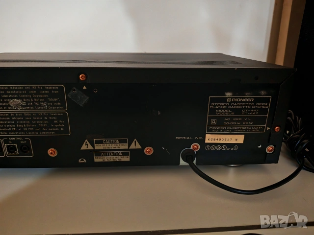 Pioneer-CT 447, снимка 10 - Декове - 53665537