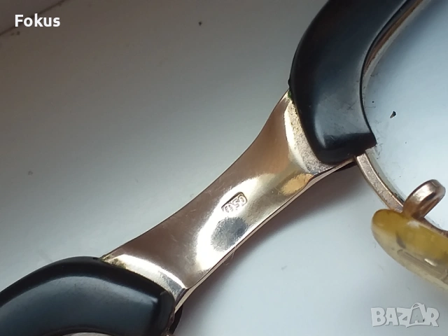 Оргинални луксозни диоптрични очила Faber vintage позлата, снимка 5 - Антикварни и старинни предмети - 53491077