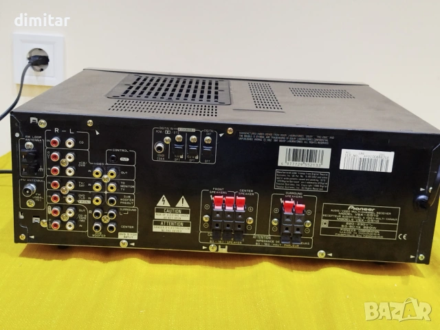 Многоканален приемник PIONEER VSX - D510 - 220 W , снимка 7 - Ресийвъри, усилватели, смесителни пултове - 54261712
