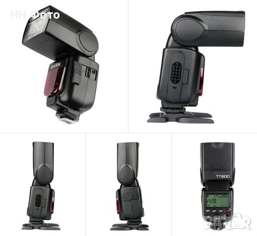 Светкавица Godox TT600 за Canon, Nikon, Pentax, Olympus и други, снимка 2 - Светкавици, студийно осветление - 46359208
