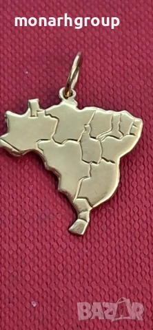 Златна висулка 18к, снимка 2 - Колиета, медальони, синджири - 54289490