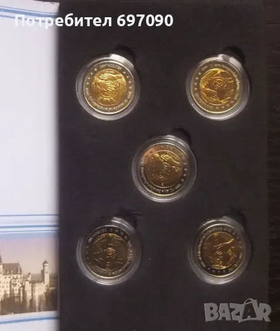 Германия - 5 х 2 евро - проба